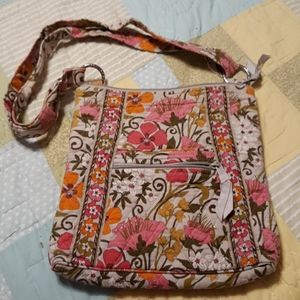 Vera Bradley Tea Garden hipster crossbody bag